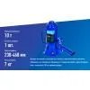 Домкрат Vitol DB-10004/T91004, телескопічний, гідравлічний, 10т, min 230мм, max 460мм (DB-10004) зображення 6