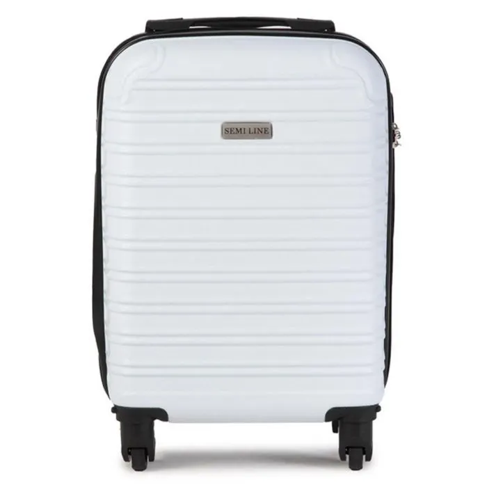 Чемодан Semi Line 18" (S) White (T5489-1) (DAS303806) изображение 2