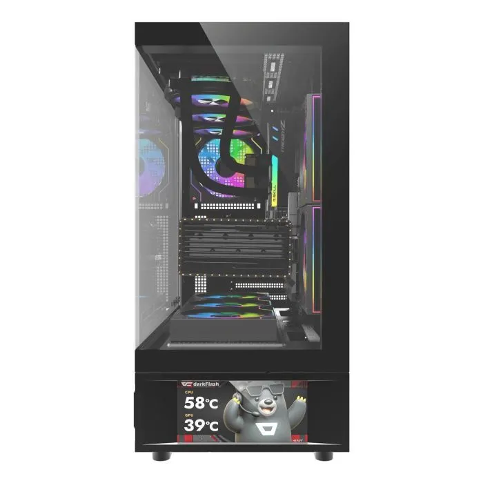 Корпус для ПК DARKFLASH DS950V BLACK изображение 5