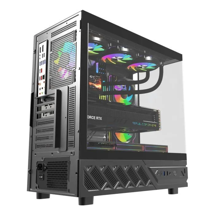 Корпус для ПК DARKFLASH DS950V BLACK изображение 9