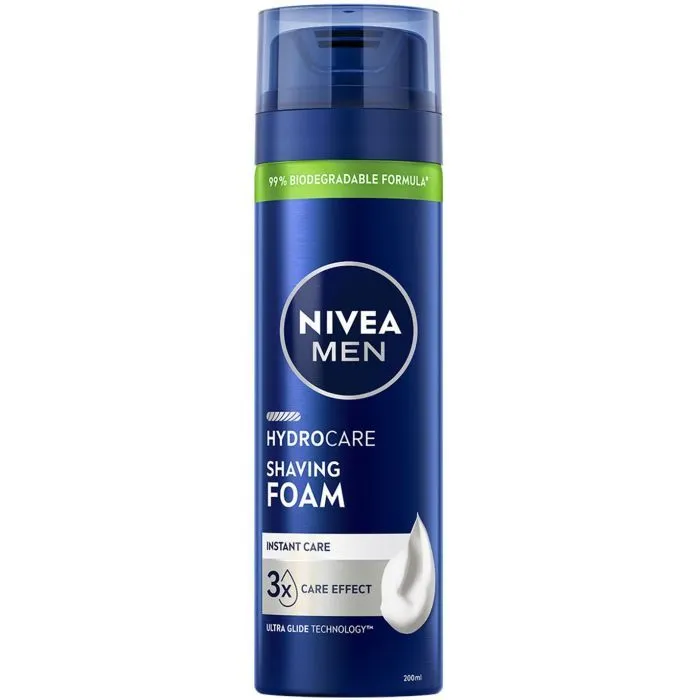 Пена для бритья Nivea Men Hydrocare Shaving Foam 200 мл (5900017102795)