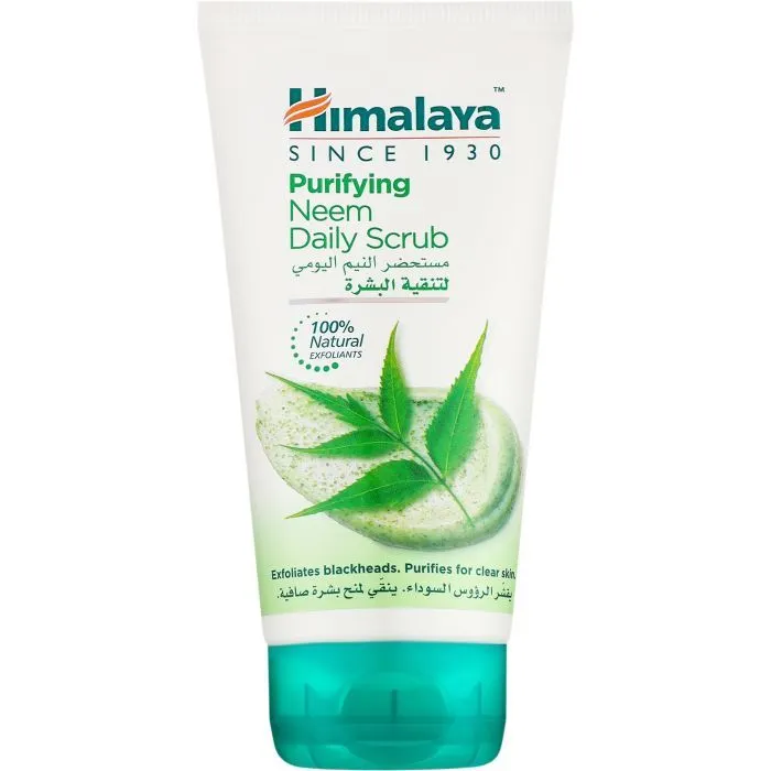Скраб для лица Himalaya Herbals Purifying Neem Scrub С нимом 150 мл (8901138816582)