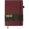 Книга записна Buromax BRIEF, А5, 96 аркушів, лінія, темно-червоний (BM.295204-13) зображення 2
