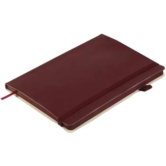 Книга записна Buromax BRIEF, А5, 96 аркушів, лінія, темно-червоний (BM.295204-13) зображення 3
