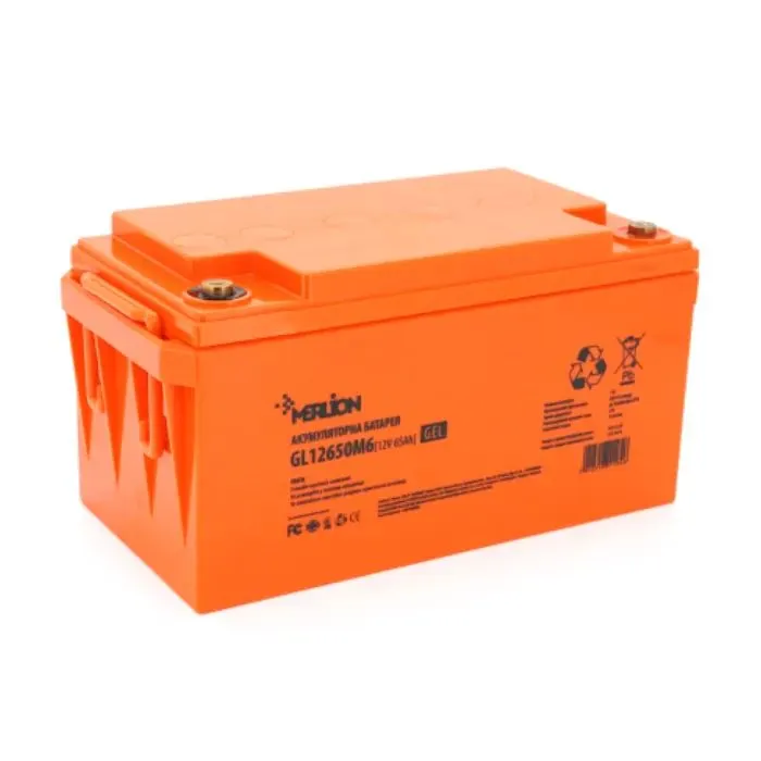 Батарея до ДБЖ Merlion GL12650M6 GEL 12V 65Ah (GL12650M6 GEL) зображення 2