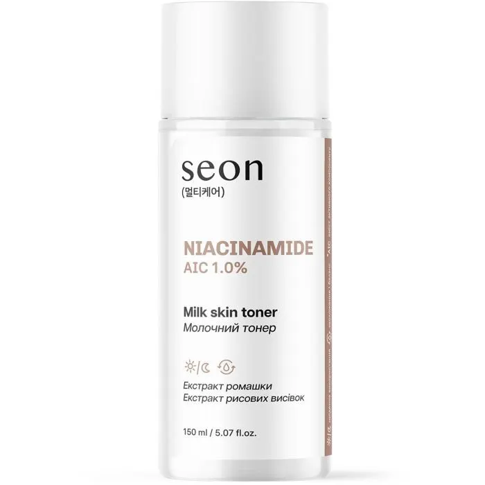 Тоник для лица Seon Niacinamide AIC 1.0% Milk Skin Toner 150 мл (4823122904300)
