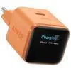 Зарядное устройство Anker USB-C 45W Smart Display orange (A121DGO1)