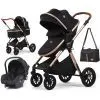 Коляска Kidilo 3в1 H2D (Black) (1111556) изображение 2