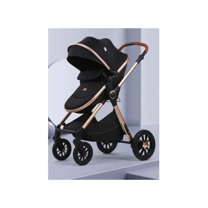 Коляска Kidilo 3в1 H2D (Black) (1111556) изображение 4