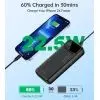 Батарея універсальна Choetech 20000mAh, 22.5W, PD, QC/3.0, Black (B729-CCBK) зображення 6