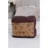 Плед Прованс COTTON шоколадний 120 х 200 см (039528) зображення 4