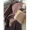 Плед Прованс COTTON шоколадний 120 х 200 см (039528) зображення 7
