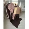 Плед Прованс COTTON шоколадний 120 х 200 см (039528) зображення 8