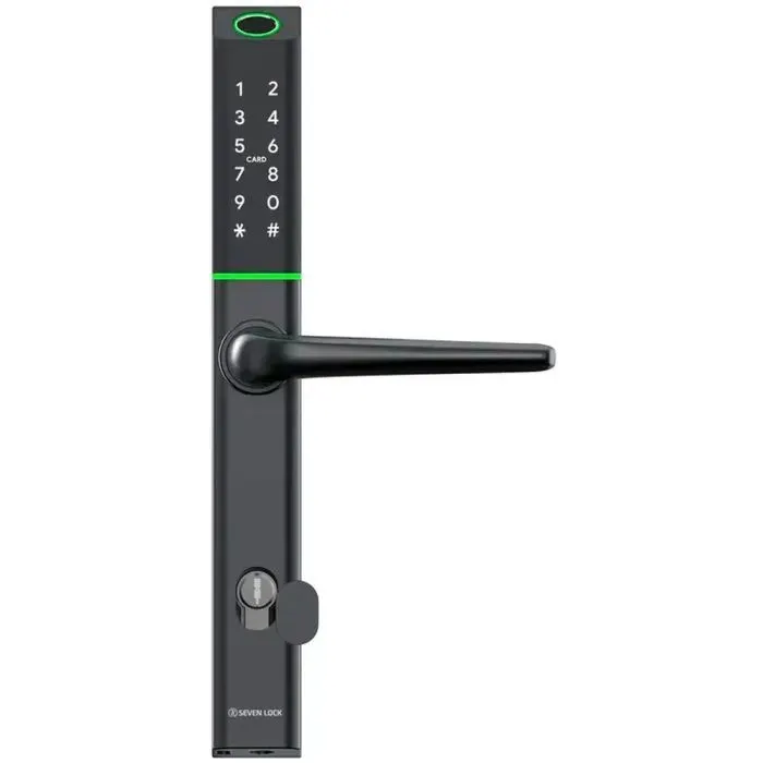 Розумний замок SEVEN LOCK SL-7763BF black (SL7763BFb) зображення 2