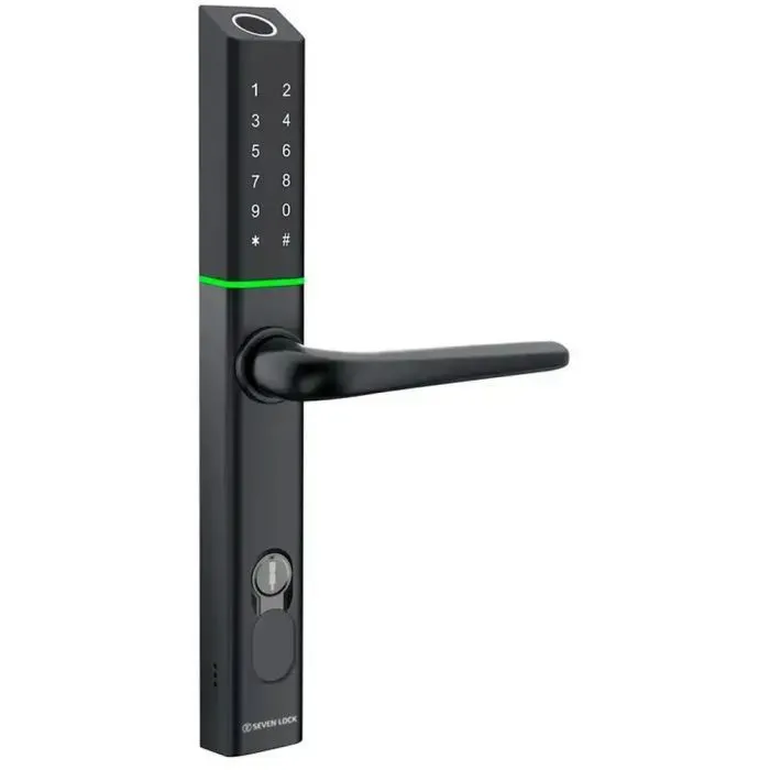 Розумний замок SEVEN LOCK SL-7763BF black (SL7763BFb) зображення 3