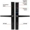 Розумний замок SEVEN LOCK SL-7763BF black (SL7763BFb) зображення 7