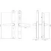 Розумний замок SEVEN LOCK SL-7763BF black (SL7763BFb) зображення 8