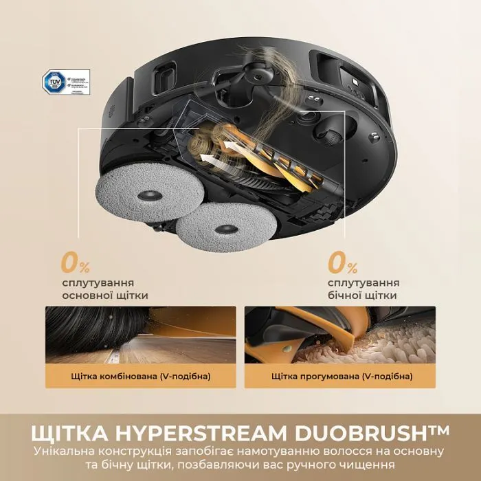 Пилосос Dreame L50s Pro Ultra Black (RLL88HE-Bl) зображення 15