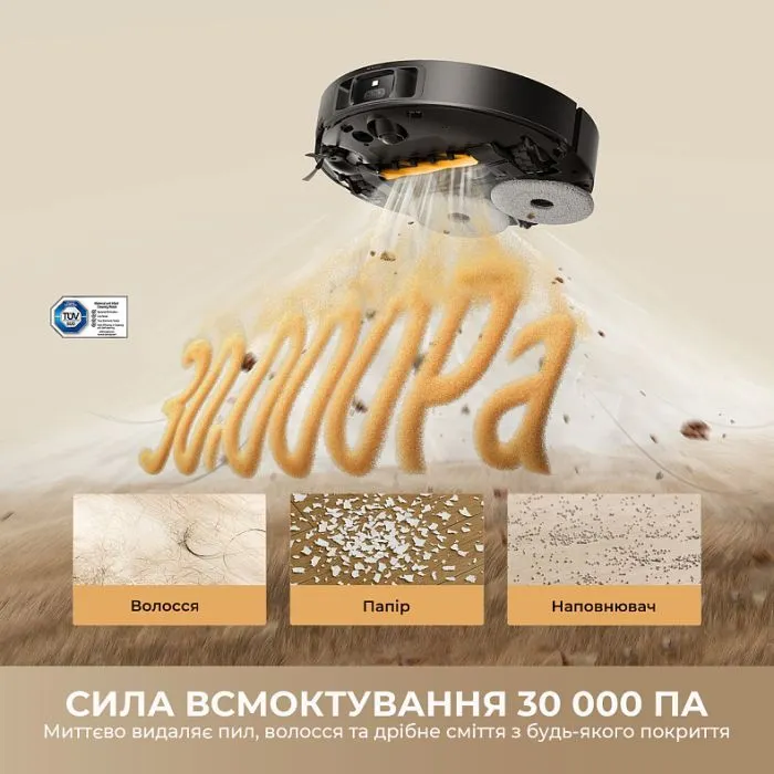 Пилосос Dreame L50s Pro Ultra Black (RLL88HE-Bl) зображення 8