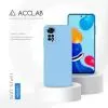 Чохол до мобільного телефона ACCLAB SoftShell Xiaomi Redmi Note 11 Light Blue (1283126557583) зображення 4