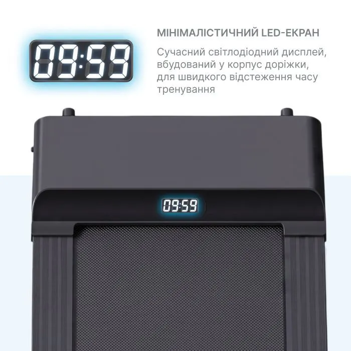 Бігова доріжка OfficePro TD091 2 HP 1-6 км/год 100 кг (TD091) зображення 4