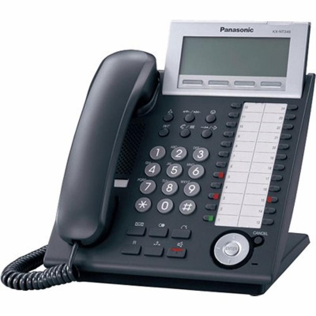 IP телефон Panasonic KX-NT346RU-B