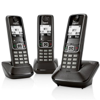 Телефон DECT Gigaset A420 TRIO Black (L36852H2402S311)