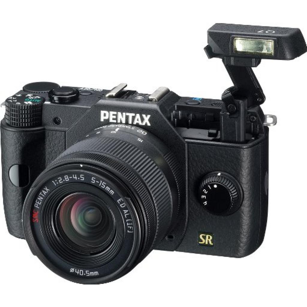 Цифровий фотоапарат Pentax Q7+ объектив 5-15mm F2.8-4.5 black (10719) зображення 2