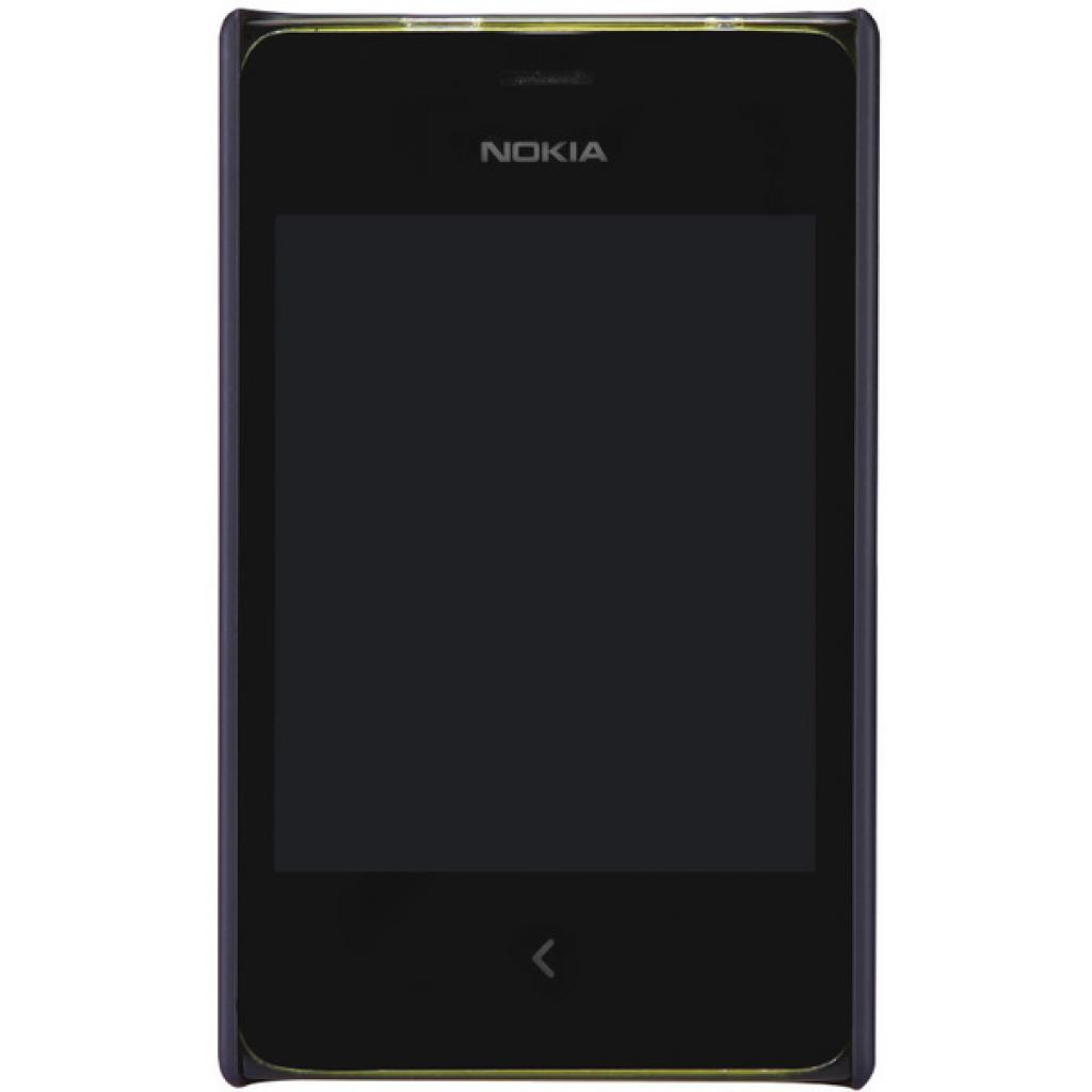 Чохол до мобільного телефона Nillkin для Nokia 502 /Super Frosted Shield/Black (6116666) зображення 2