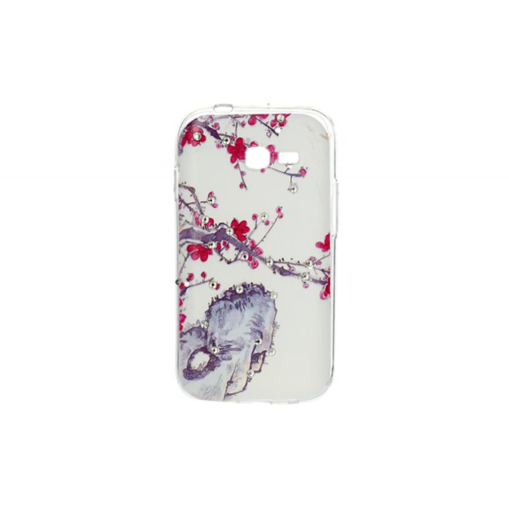 Чехол для мобильного телефона для Samsung Galaxy S7262 (White) Cristall PU Drobak (216096)