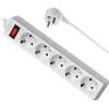 Сетевой фильтр питания Defender ES 1.8m 5 роз. white (99481) изображение 5