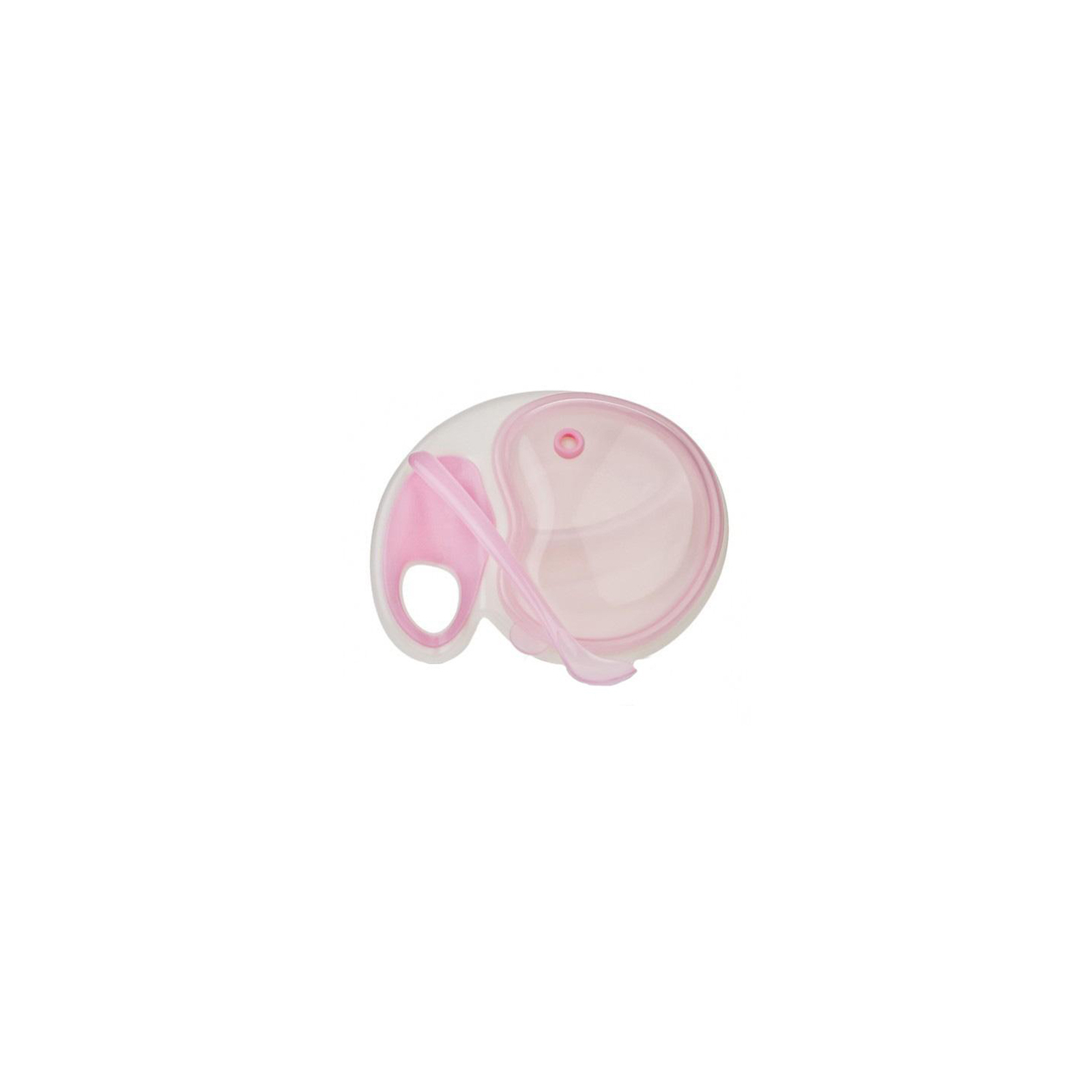 Тарелка детская Nuby розовая (5312-1) изображение 2