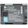 Аккумулятор к фото/видео PowerPlant Canon BP-808 Chip (DV00DV1260) изображение 2