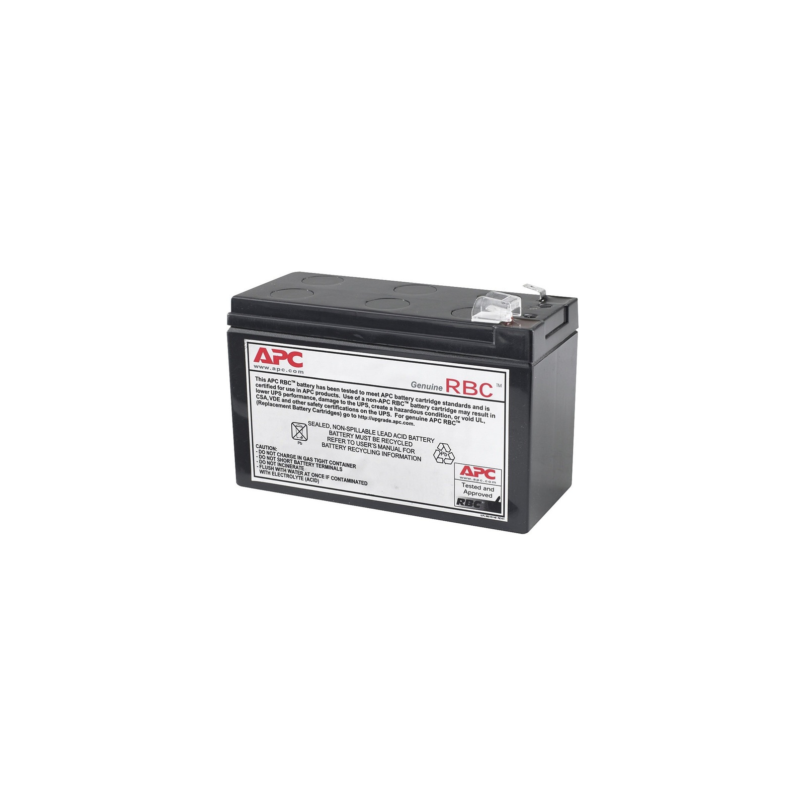 Батарея к ИБП APC Replacement Battery Cartridge #110 (RBC110)