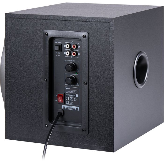 Акустическая система Trust GXT 38 2.1 Subwoofer Speaker Set (19023) изображение 3