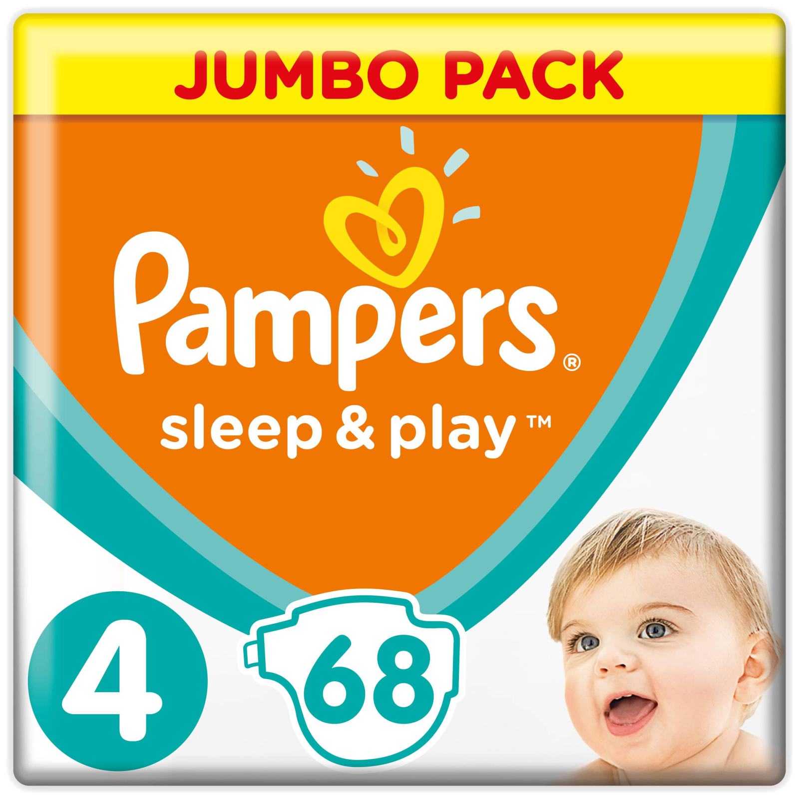 Подгузники Pampers Sleep & Play Maxi Размер 4 (9-14 кг), 50 шт (8001090669056)