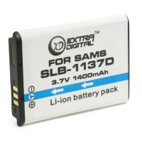 Аккумулятор к фото/видео Extradigital Samsung SLB-1137D (BDS2635) изображение 2