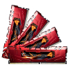 Модуль памяти для компьютера DDR4 16GB (4x4GB) 2400 MHz Ripjaws G.Skill (F4-2400C15Q-16GRR) изображение 2