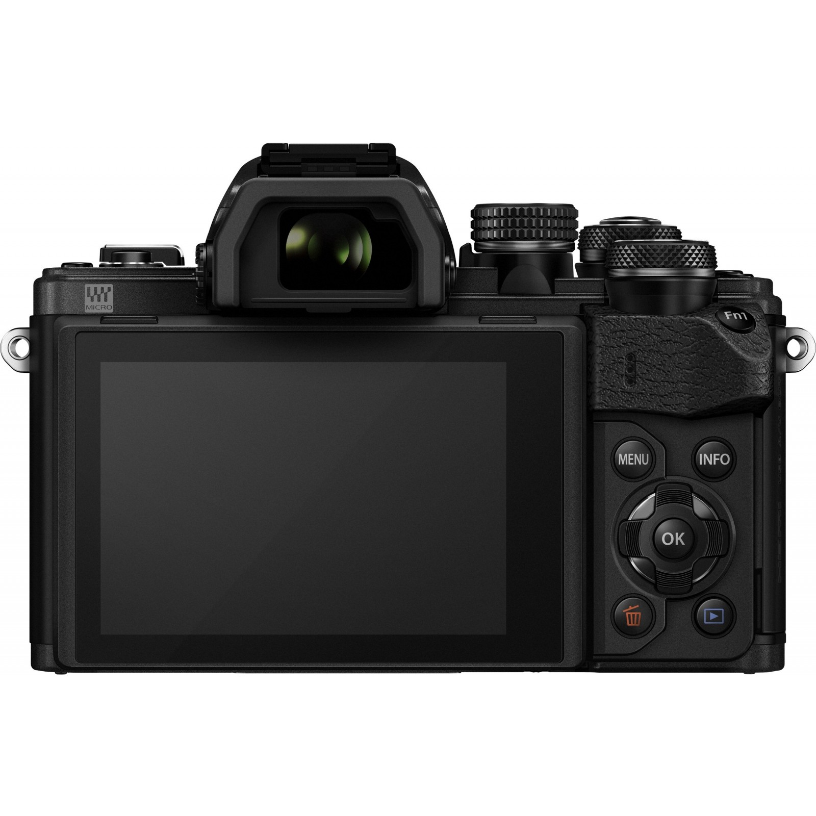 Цифровий фотоапарат Olympus E-M10 mark II 14-42 Kit black/black (V207051BE000) зображення 5