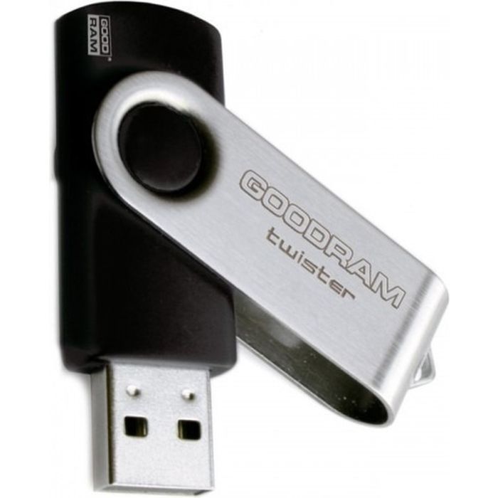 USB флеш накопитель Goodram 8GB Twister Black USB 2.0 (UTS2-0080K0R11) изображение 3