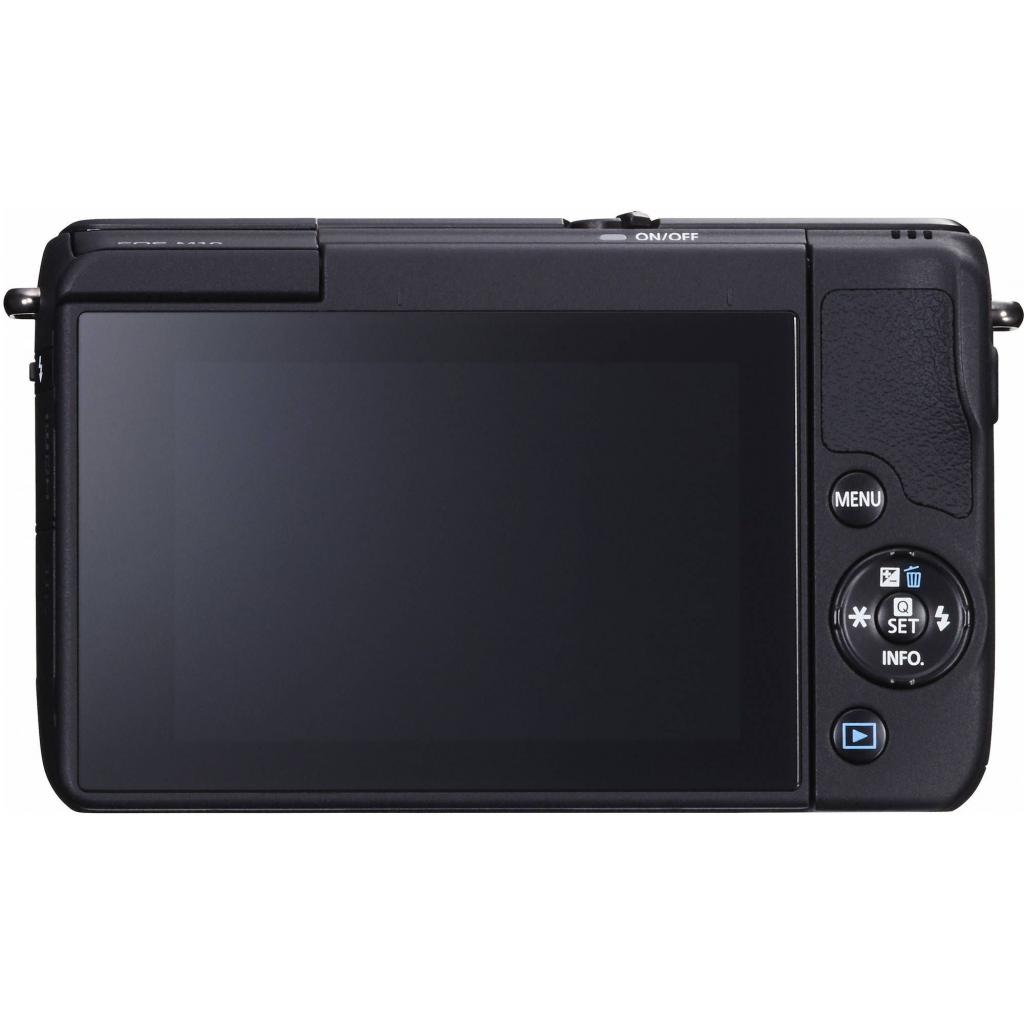 Цифровий фотоапарат Canon EOS M10 15-45 IS STM Black Kit (0584C040) зображення 3