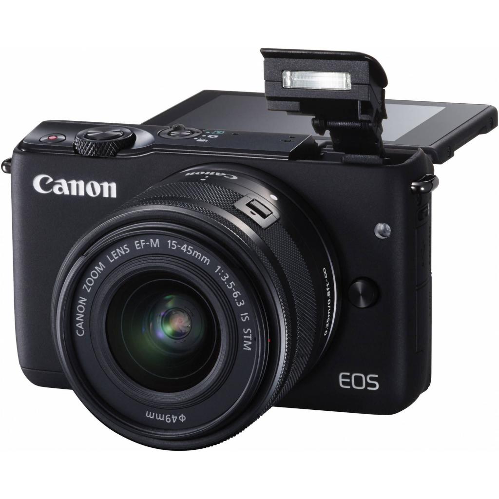 Цифровой фотоаппарат Canon EOS M10 15-45 IS STM Black Kit (0584C040) изображение 9