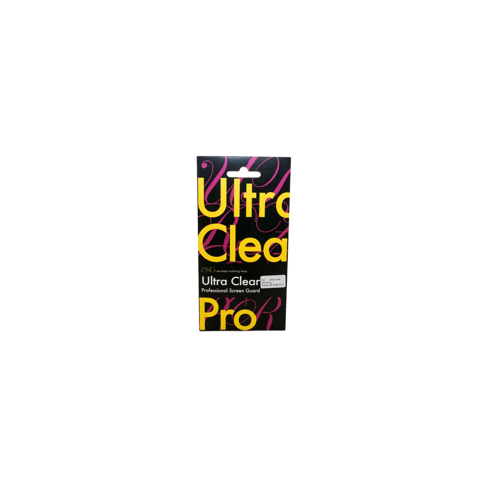 Плівка захисна iSG Ultra Clear Pro для Samsung Galaxy S6 Edge plus (SPF4252) зображення 2