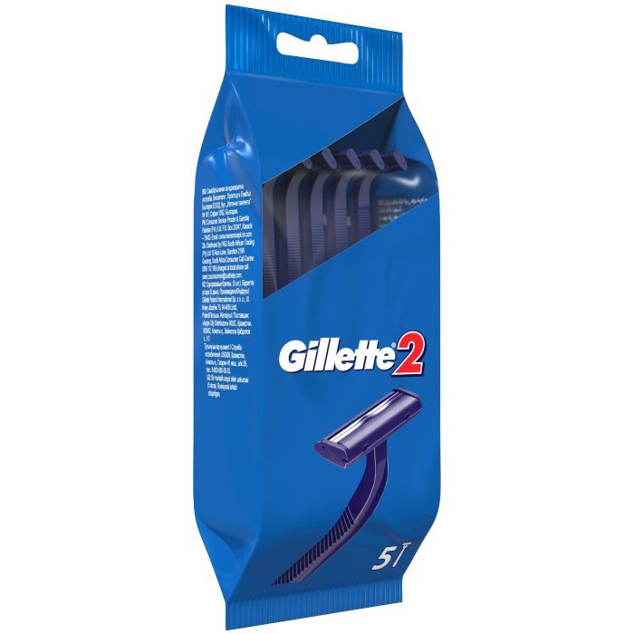 Бритва Gillette 2 одноразовая 10 шт. (7702018874293/8700216169028) изображение 2