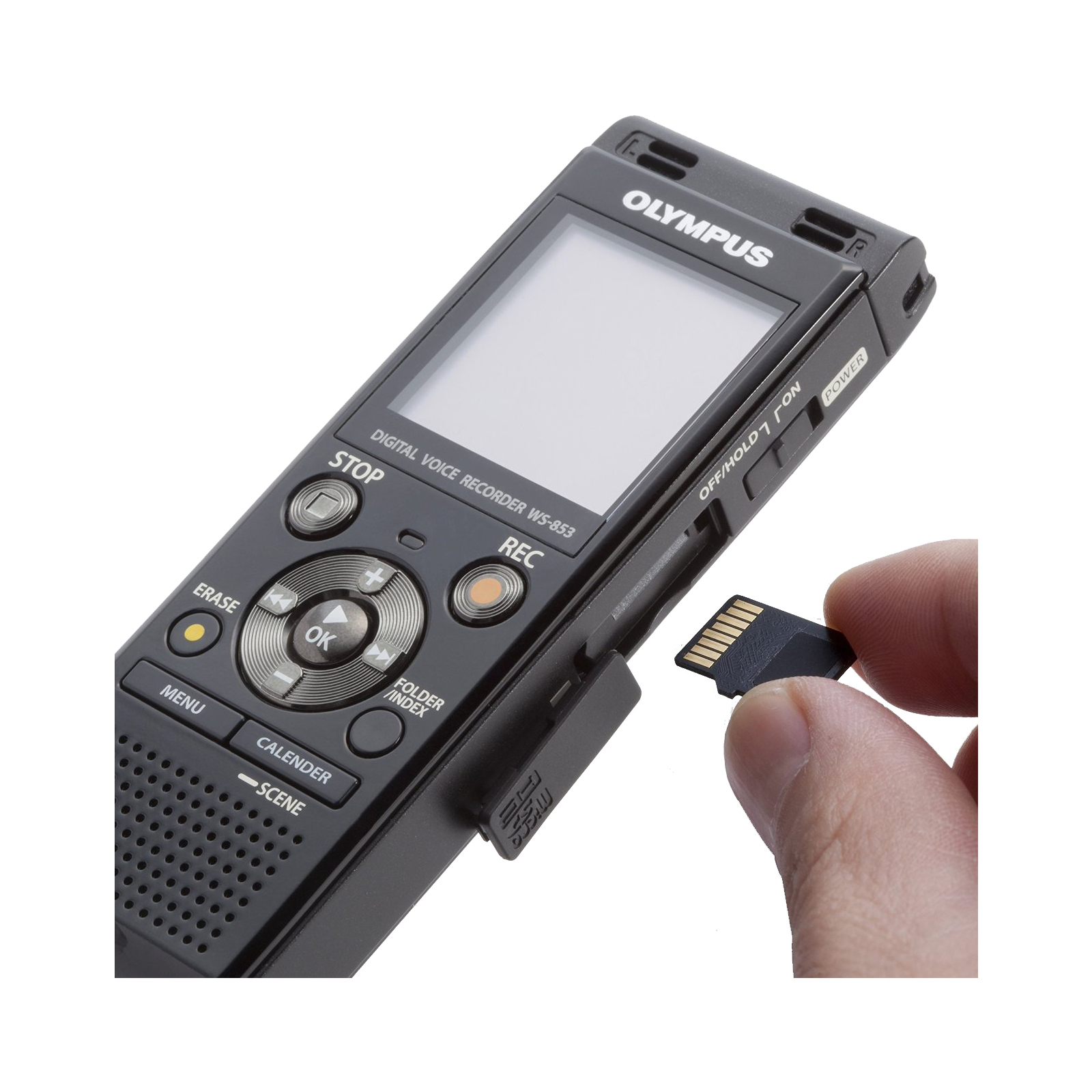 Цифровий диктофон Olympus WS-853 8GB Black (V415131BE000) зображення 10