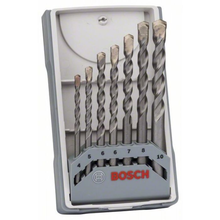 Набор сверл Bosch X-Pro CYL-3, набор разных, 7 шт. по бетону (2.607.017.082) изображение 2