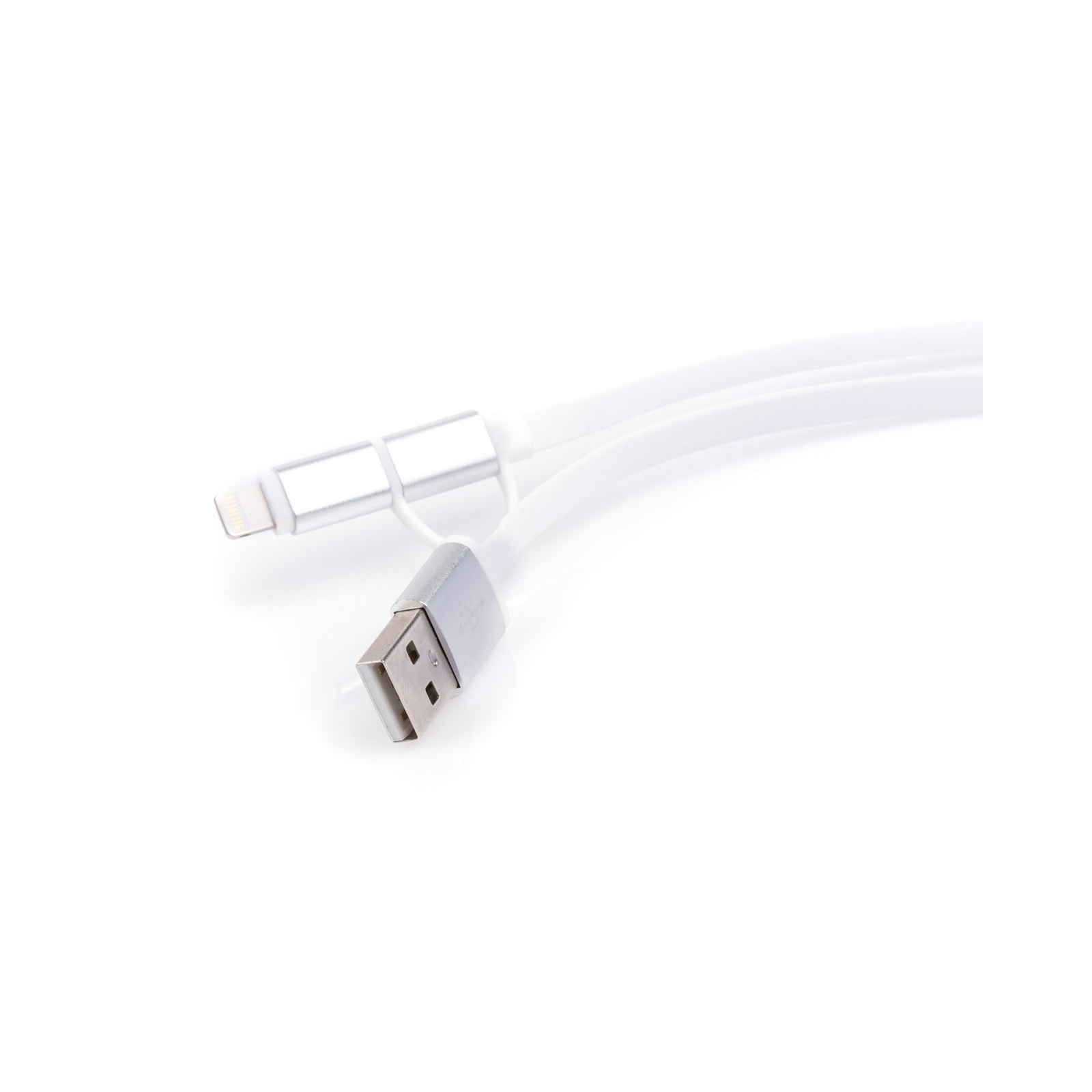 Дата кабель USB 2.0 AM to Micro 5P&Lightning 1.0m Vinga (USBAMMICRO&Lightning-1.0) зображення 5