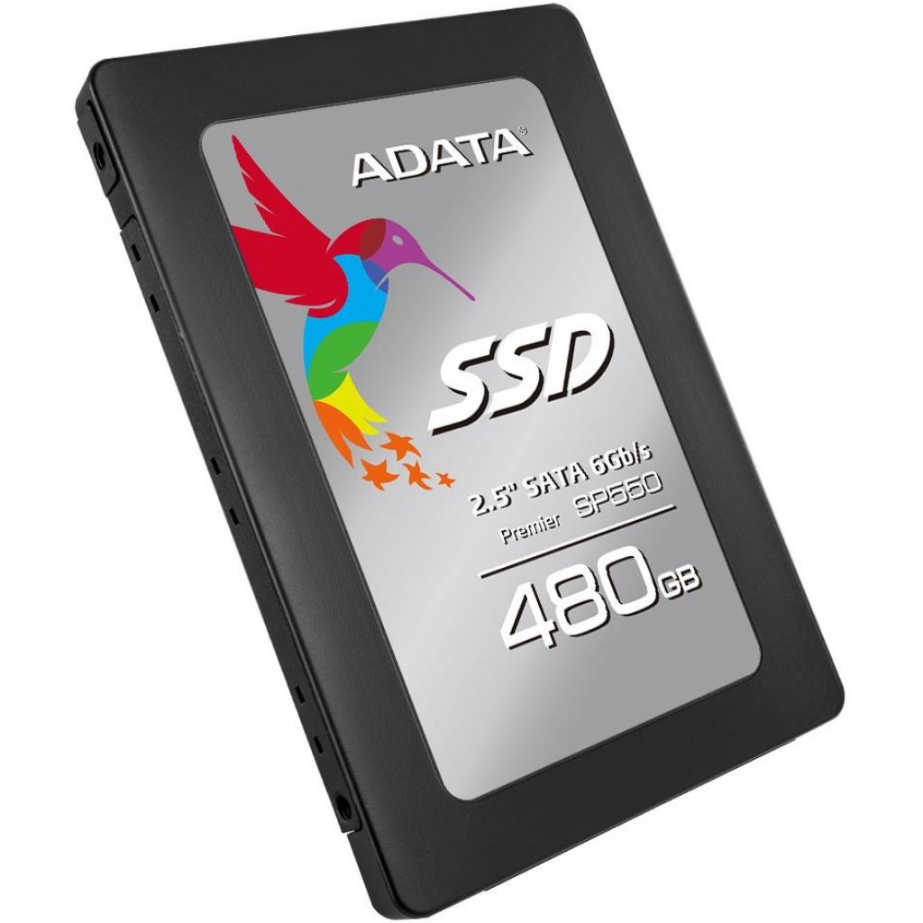 Накопичувач SSD 2.5" 480GB ADATA (ASP550SS3-480GM-C) зображення 2