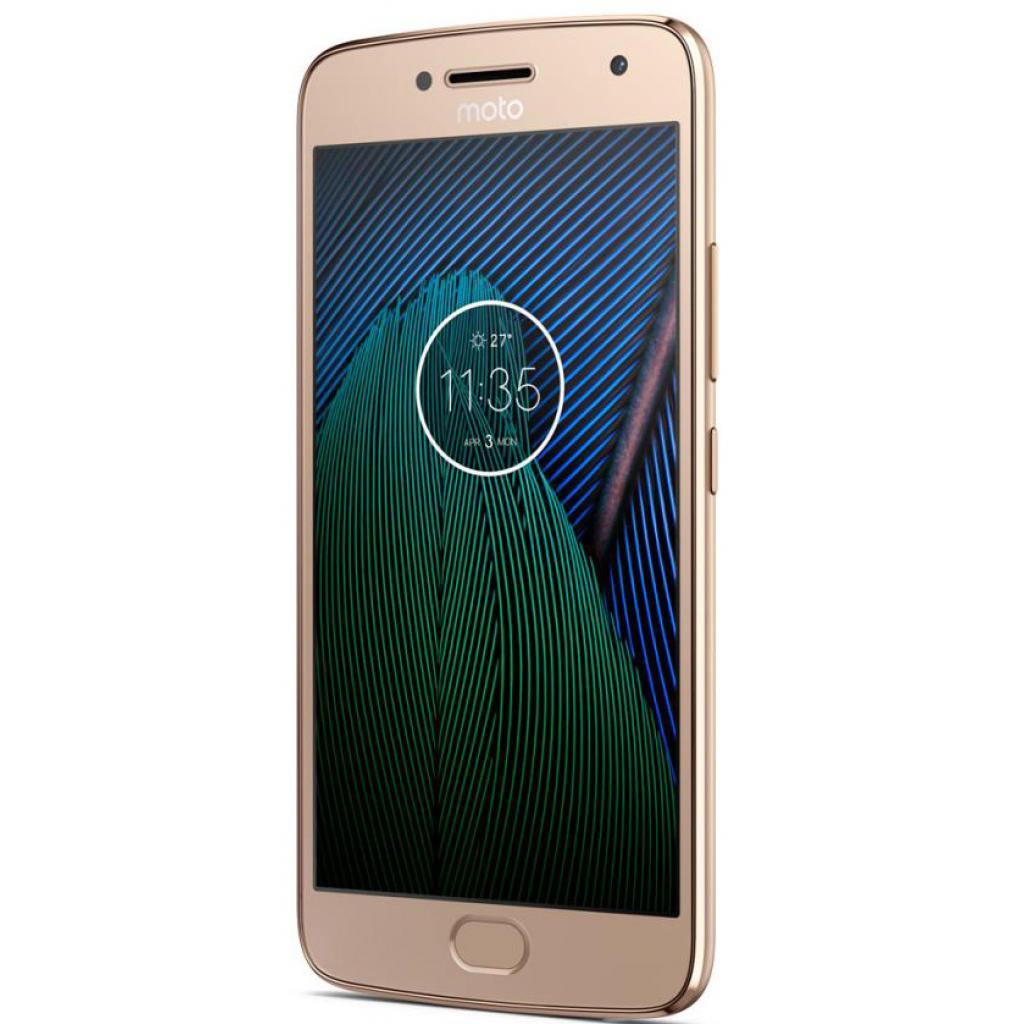 Мобільний телефон Motorola Moto G5 Plus (XT1685) 32Gb Fine Gold (SM4469AJ1K7) зображення 4