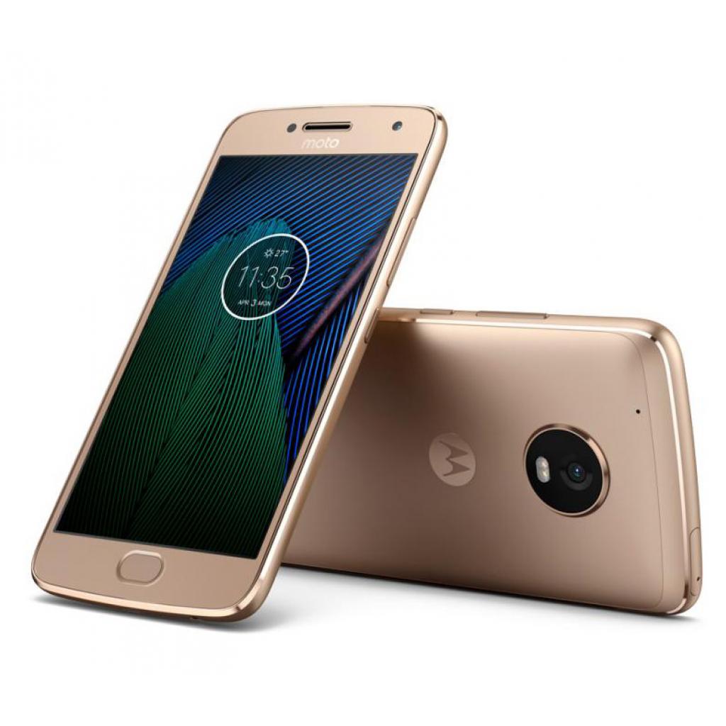 Мобільний телефон Motorola Moto G5 Plus (XT1685) 32Gb Fine Gold (SM4469AJ1K7) зображення 7